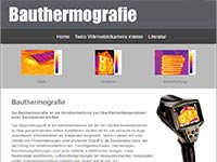 Bauthermografie, Wärmebildkamera, Infrarot